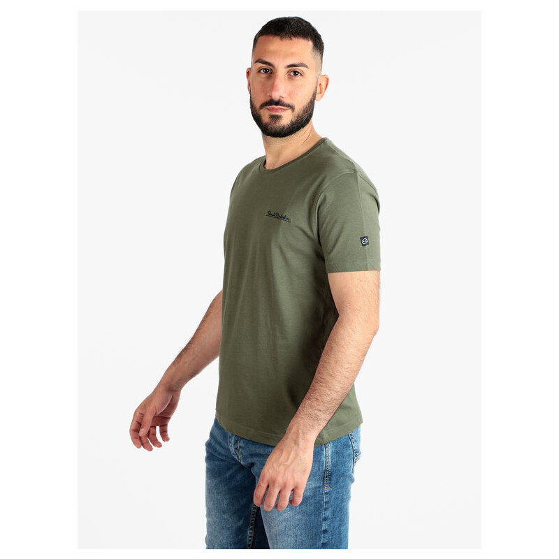 Renato Balestra T-shirt Uomo Manica Corta Taglie Forti Verde Taglia 6xl