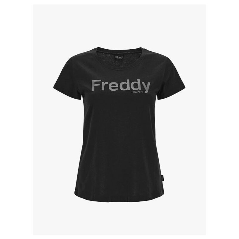 Freddy T-shirt Donna Manica Corta Nero Taglia L