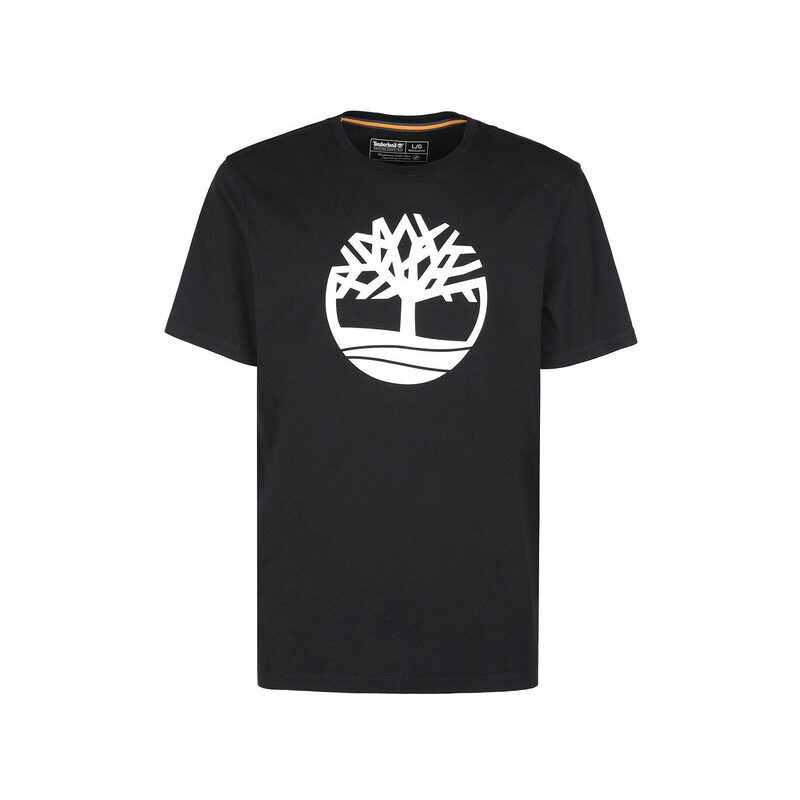 Timberland T-shirt Girocollo Manica Corta Uomo Nero Taglia Xxl