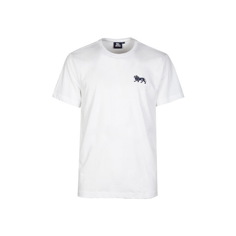 Lonsdale T-shirt In Cotone Manica Corta Da Uomo Bianco Taglia Xl