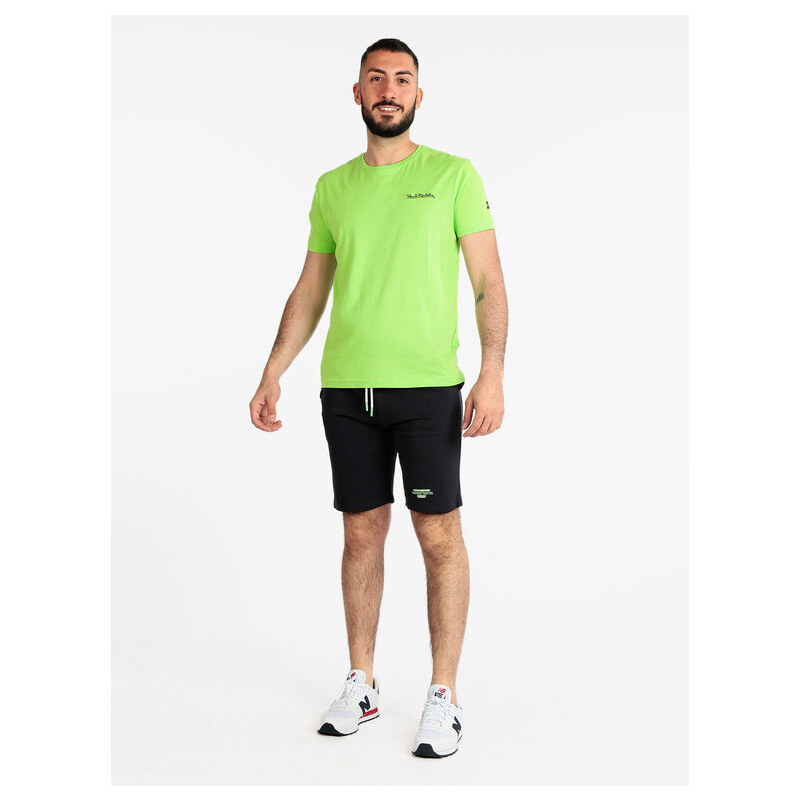 Renato Balestra T-shirt Uomo Manica Corta In Cotone Verde Taglia Xl