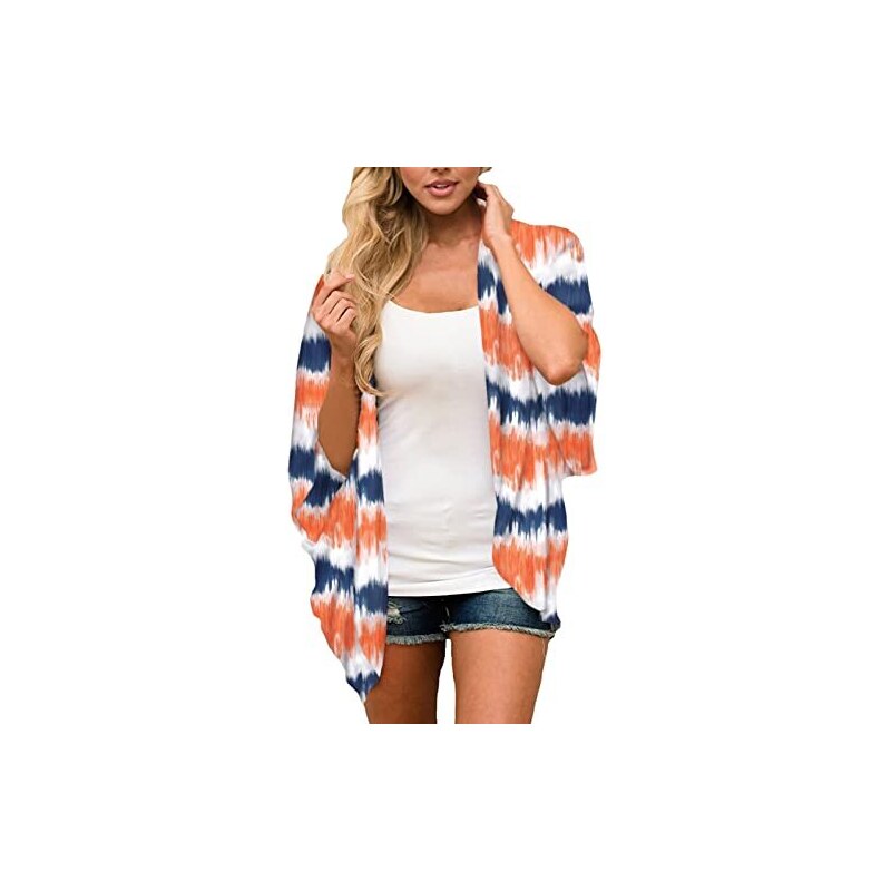 FAIRY TRENDZ LTD Bolero Donna Maniche Lunghe – Cardigan Corto Aperto, Elasticizzato
