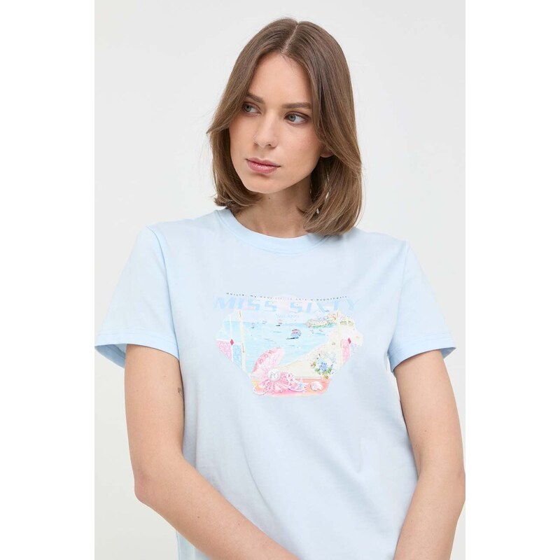 Miss Sixty t-shirt donna colore blu