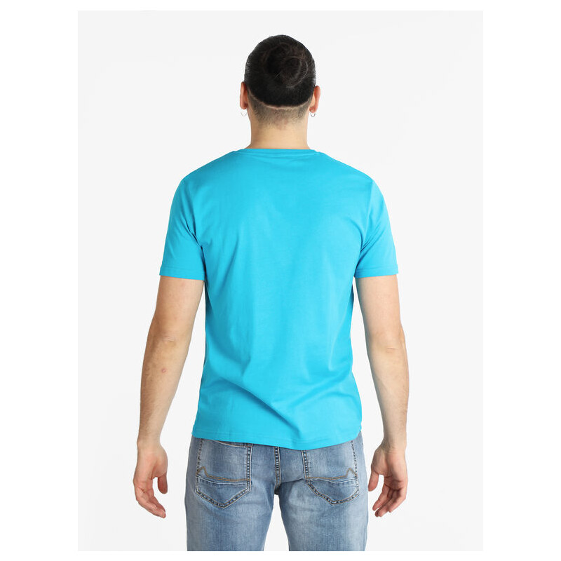 U.S. Grand Polo T-shirt Manica Corta Uomo Con Logo Blu Taglia 3xl