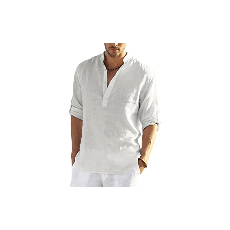 T-Shirt Estate Manica Corta In Cotone Per Uomo E Donna - Taglio Morbido E Sciolto, Camicia Basic Multiuso - 4