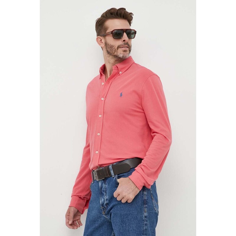Polo Ralph Lauren camicia in cotone uomo