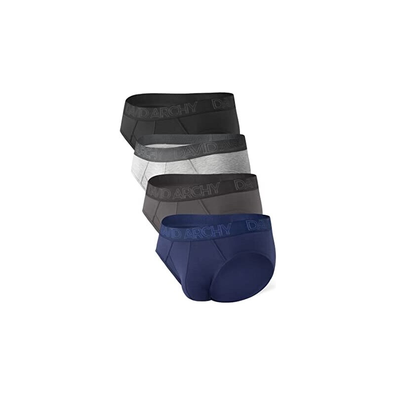 Boxer Bambù Elastan Lavabile Boxer Uomo Falari Confezione Da 4 - Rayon Di Bambù Ultra Morbido E Leggero, Taglia S Boxer Uomo Tela - Foto 8