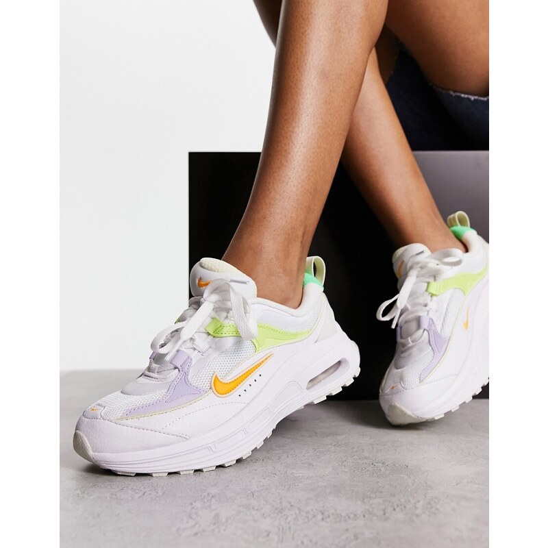 Nike - Air Max Bliss Easter - Sneakers bianche multicolore-Bianco
