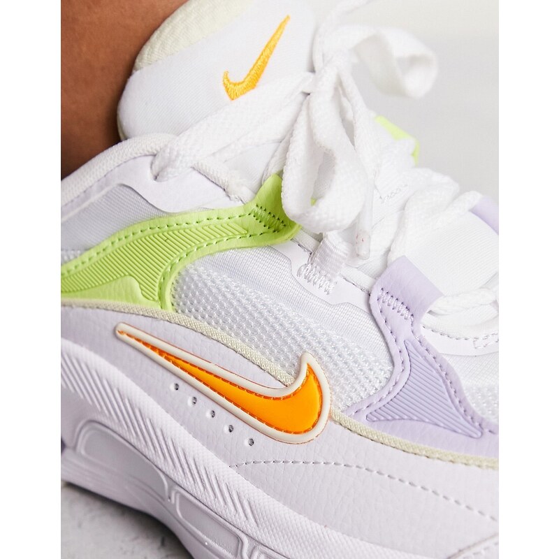 Nike - Air Max Bliss Easter - Sneakers bianche multicolore-Bianco