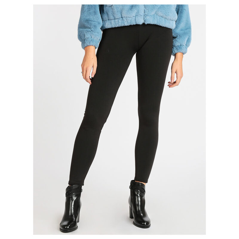 Gladys Leggings Da Donna Interno Imbottito Nero Taglia L/xl