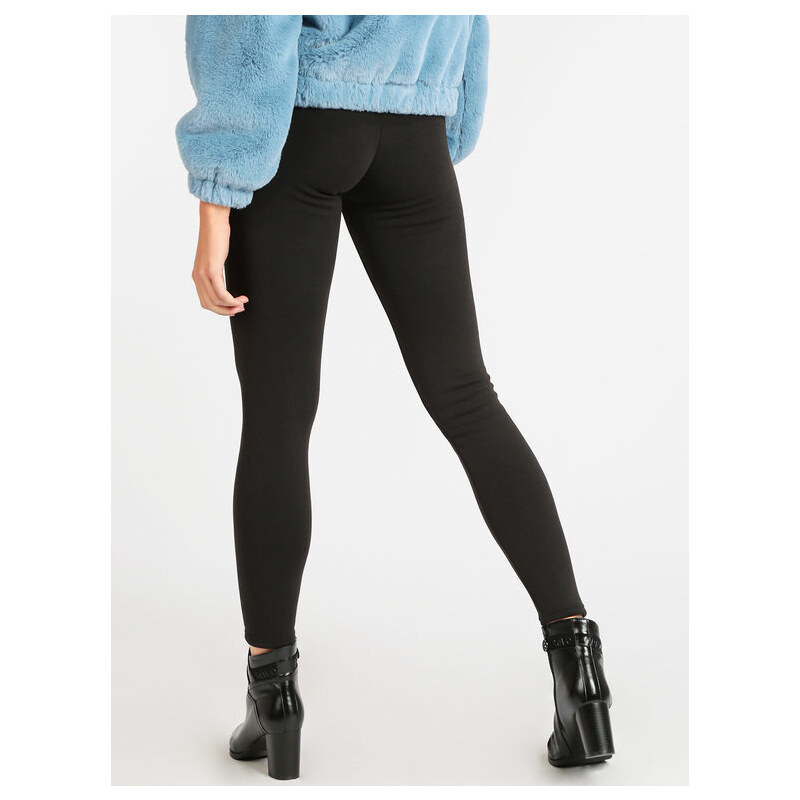 Gladys Leggings Da Donna Interno Imbottito Nero Taglia L/xl