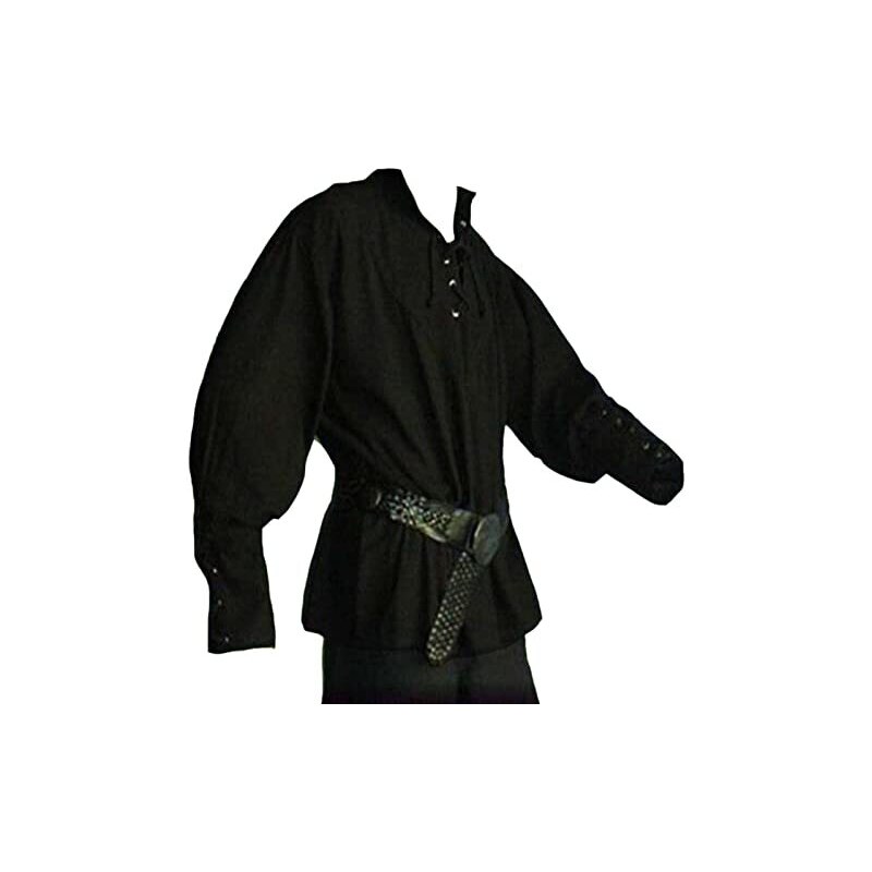 Cintura Medievale In Pelle Vichinga Uomo E Donna Con Fibbia In Metallo - Accessorio Cosplay Carnevale