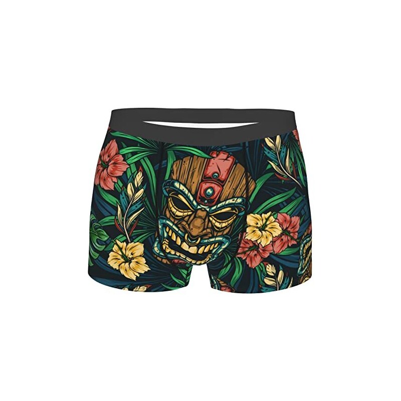 Oudrspo Boxer Intimo da Uomo Modello Fruit of Durian con Elastico in Vita per Uomo Adolescente