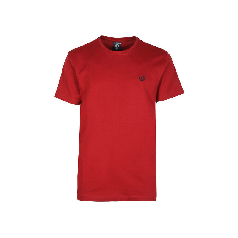 Be Board T-shirt Basic Uomo Manica Corta Rosso Taglia S
