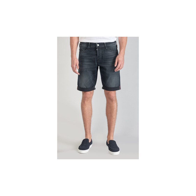 Pantaloncini Jeans Corti Uomo BOLF - Classici Bermuda In Misto Cotone, Slim Fit, Colore Unico, Multiuso - Foto 2