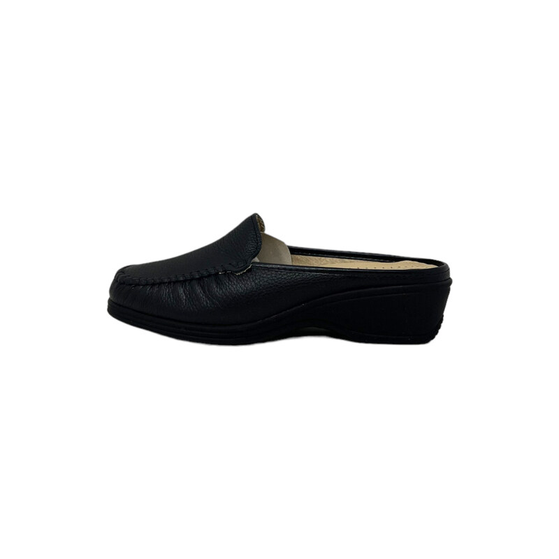 Sabot Donna CAPRICE 9-9-27100-20 040 - Piatto In Pelle, Larghezza G, Comodo Con Plantare - 2