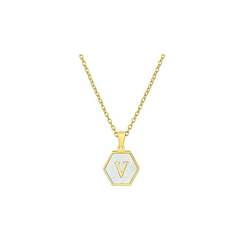 Charm Rebecca con iniziale pendente incisa da Donna in Offerta