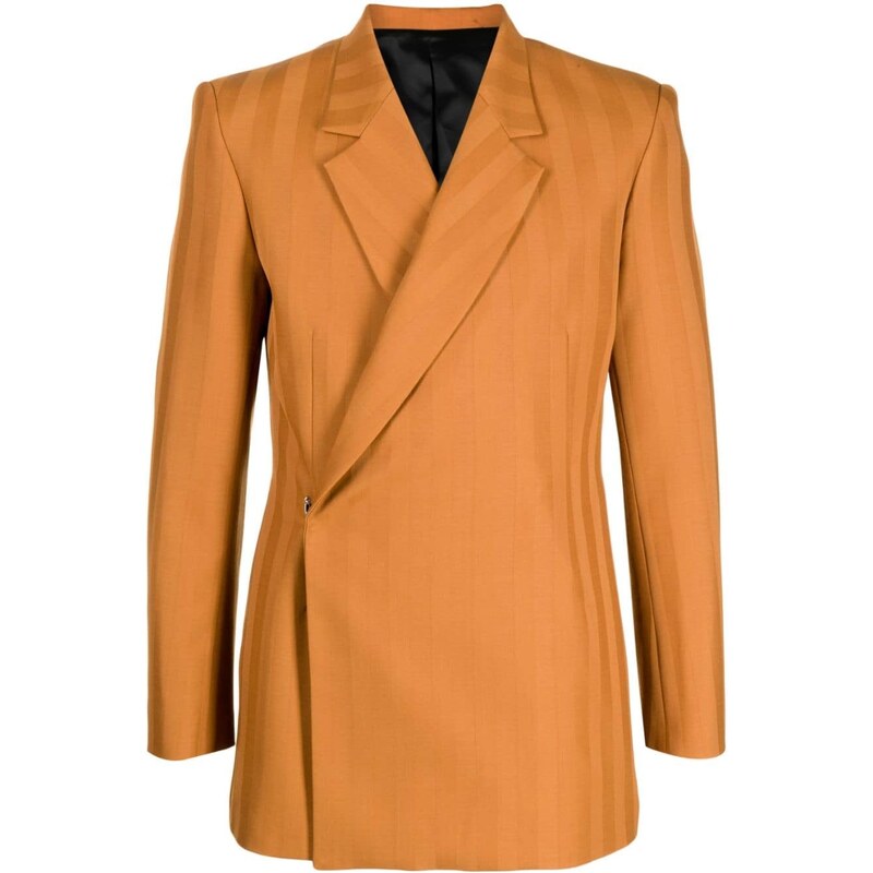 EGONlab. Blazer doppiopetto a righe Egonic - Marrone EGONlab. Blazer doppiopetto a righe Egonic - Marrone