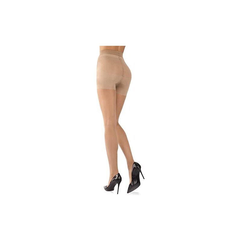 Trasparenze Pennac Collant Donna 20 Denari Con Cuciture - 88% Poliammide, 12% Elastan, Lavabili In Lavatrice
