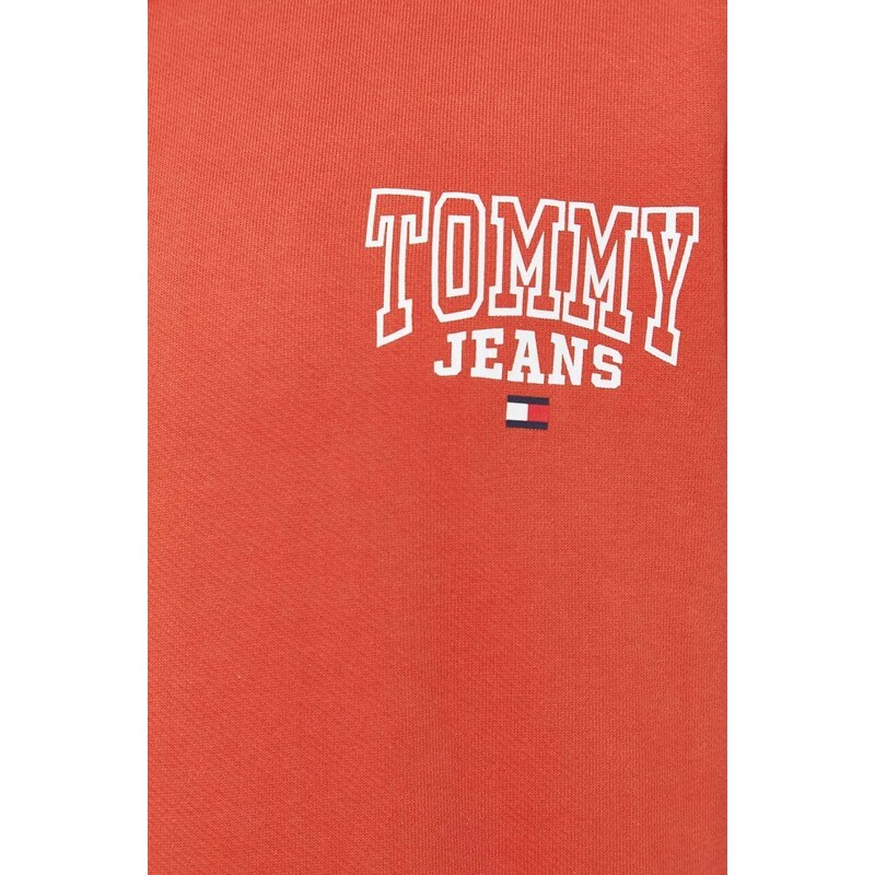 Tommy Jeans felpa in cotone uomo