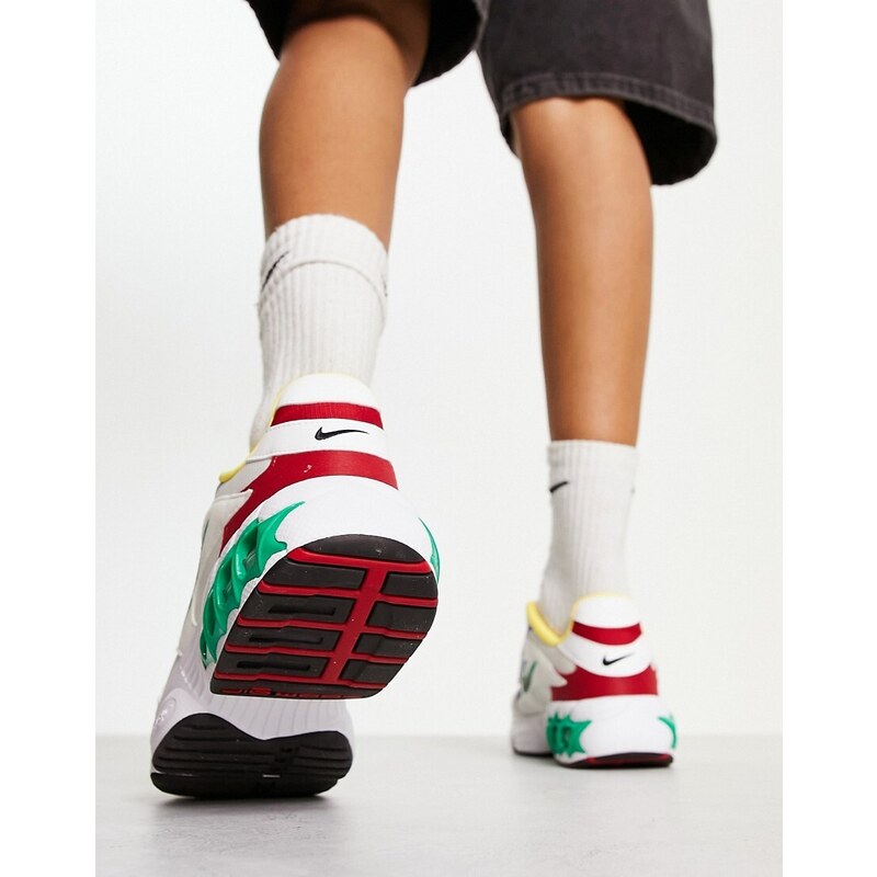 Nike Zoom - Air Fire - Sneakers color vela e multicolore-Bianco
