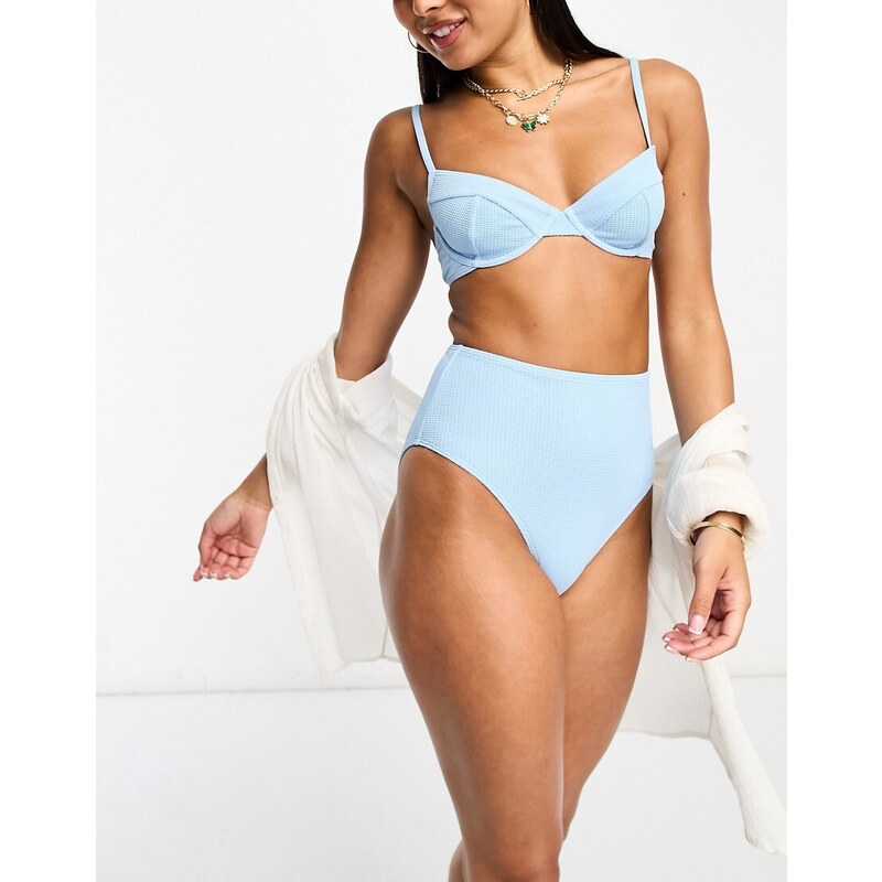 Freya Zanzibar Top Bikini Con Ferretto Donna - Coppe Imbottite, Stampato Animaliero, Spalline Regolabili, Taglie UK