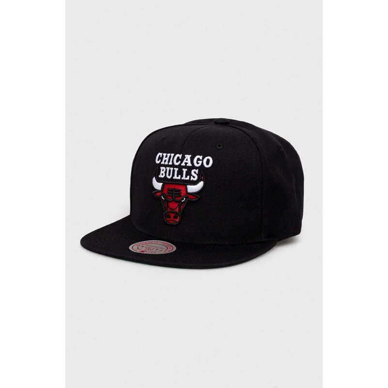 Mitchell&Ness cappello con visiera con aggiunta di cotone Chicago Bulls
