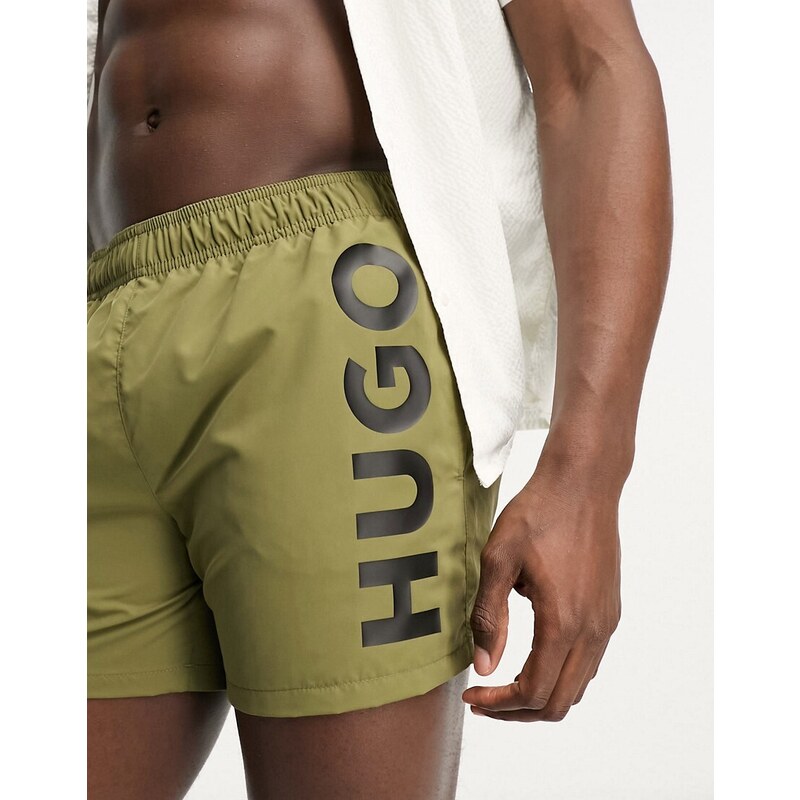 Hugo Red HUGO - Abas - Pantaloncini da bagno verde open