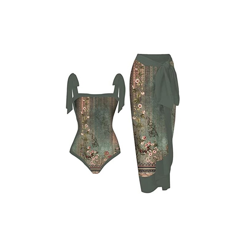 Women'secret Costume Intero Dimagrante A Fascia – Arancione, Alto Sul Retro, Coppe Rimovibili, Ecologico