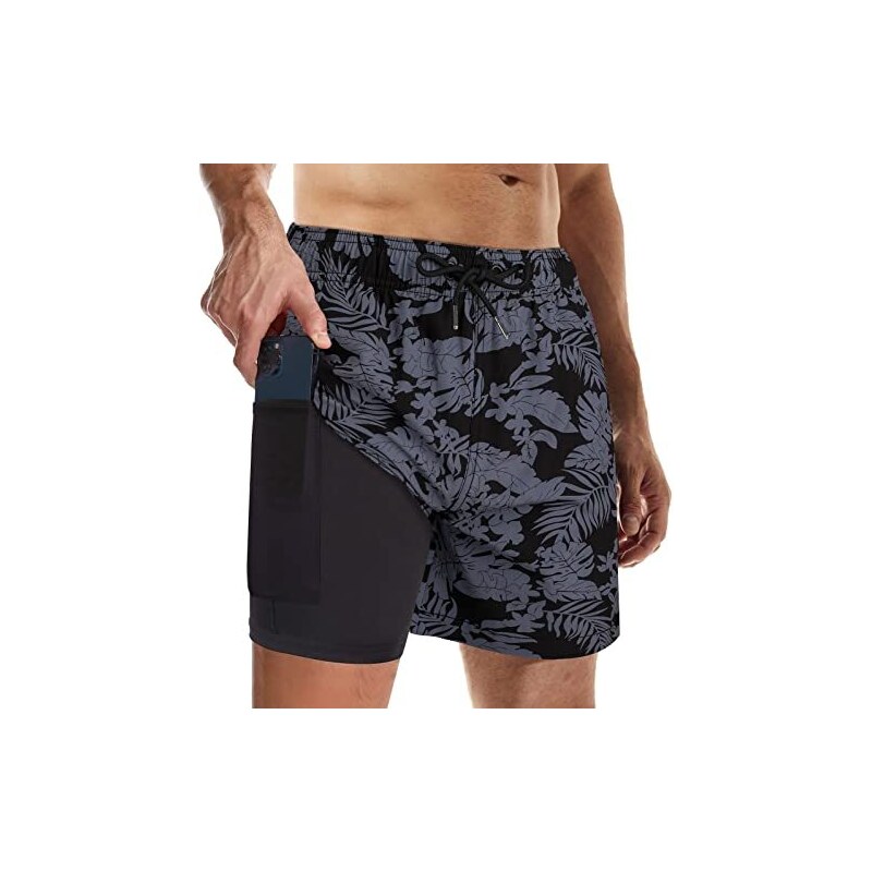 Modaworld Costume da Bagno Uomo Pantaloncini Uomo Estivi con Stampa