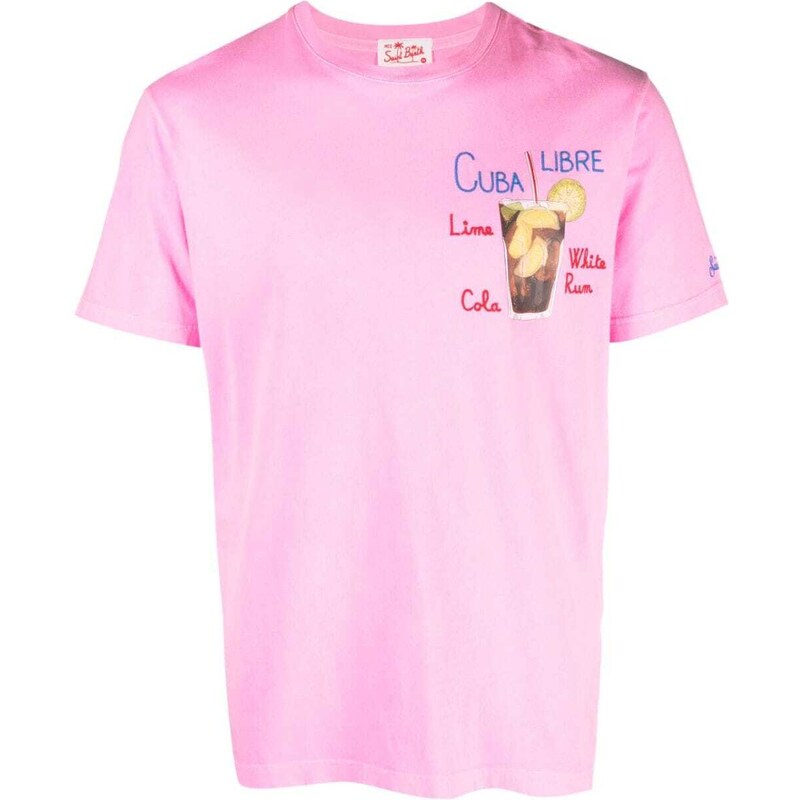 Mc2 Saint Barth T-shirt Bianca Portofino Jr Con Patch POT0002/02718L Per Bambino