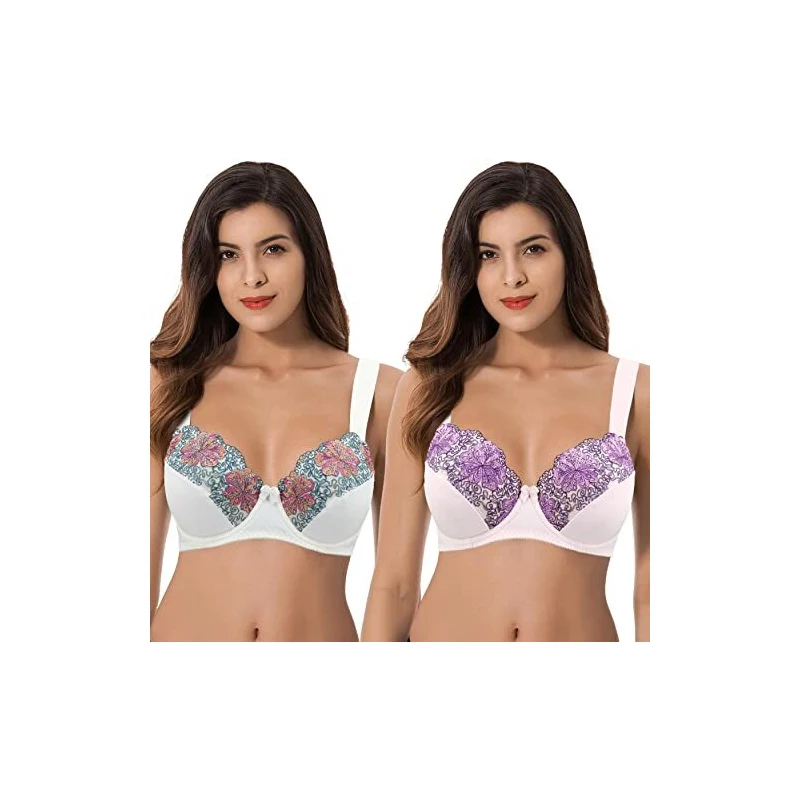 Volumoon 2 Pezzi Appendiabiti per Reggiseno, Grucce Appendiabiti Salvaspazio, Appendino in Metallo Resistente, Appendini Armadio, per Canottiere, Reggiseni, Cintura, Cravatta, Sciarpa (Argento