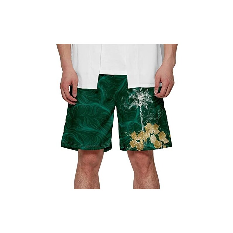 Pantaloncini da spiaggia Stussy Baggy a righe blu scuro Uomo - SS26 - IT