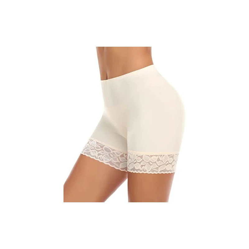 Pantaloncini Antisfregamento Donna Vita Alta – Sotto Gonne E Abiti, Leggings Corti Invisibili In Nylon Ed Elastan - 5