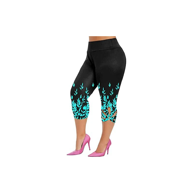 Leggings a 7/8 e vita alta con tasche (Maternità) (M) One – Donna