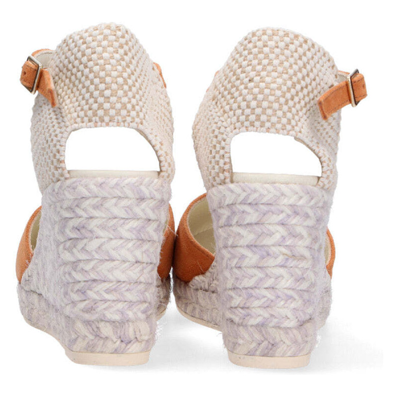 Espadrilles sandalo Cloe camoscio terracotta