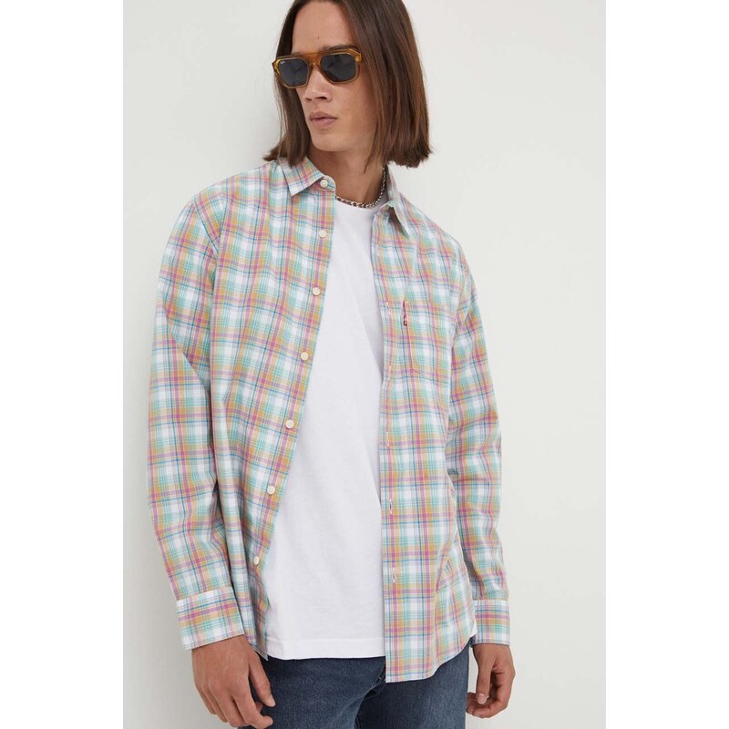 Levi's camicia in cotone uomo