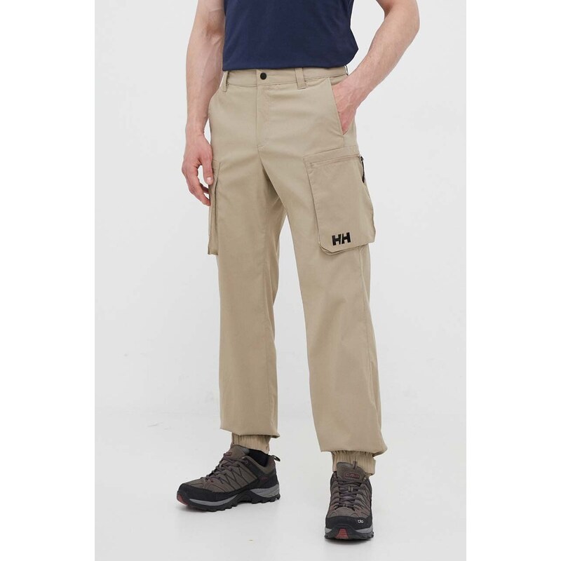 HH Workwear Helly-Hansen Pantaloni Impermeabili Uomo Gale, 470 Olive, 4X-Large, EN 343 Classe 4,1, Con Bretelle Regolabili - 4
