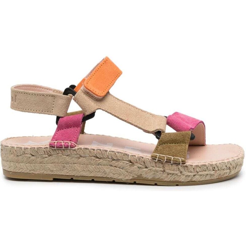 Manebi Espadrilles a punta aperta - Rosa