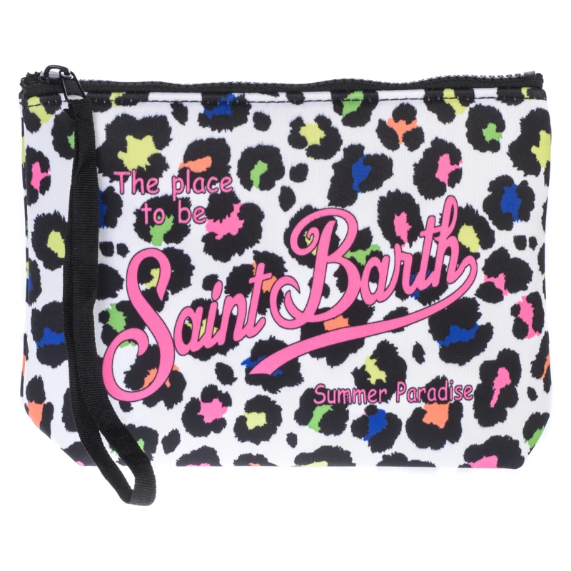 Pochette Da Donna Mc2 Saint Barth In Neoprene Maculata Stileoit 