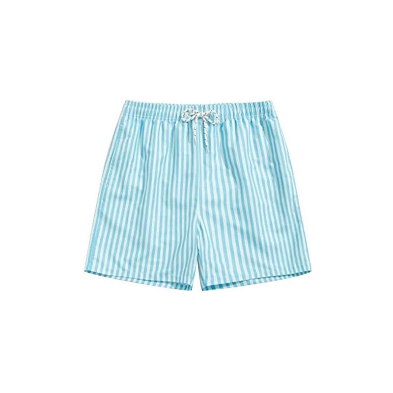Costume Da Bagno Uomo Bandiera Kazakistan: Pantaloncini Spiaggia Con Tasche, Asciugatura Rapida, Elastico E Coulisse, Stampa Unica