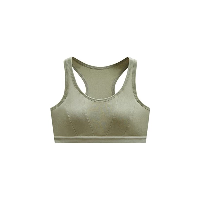 Reggiseno da donna in cotone senza fili, comodo per la mamma Daily, biancheria intima piena con coppe anteriori, forte tenuta senza ferretto, taglie forti, 1#ired, 40/90