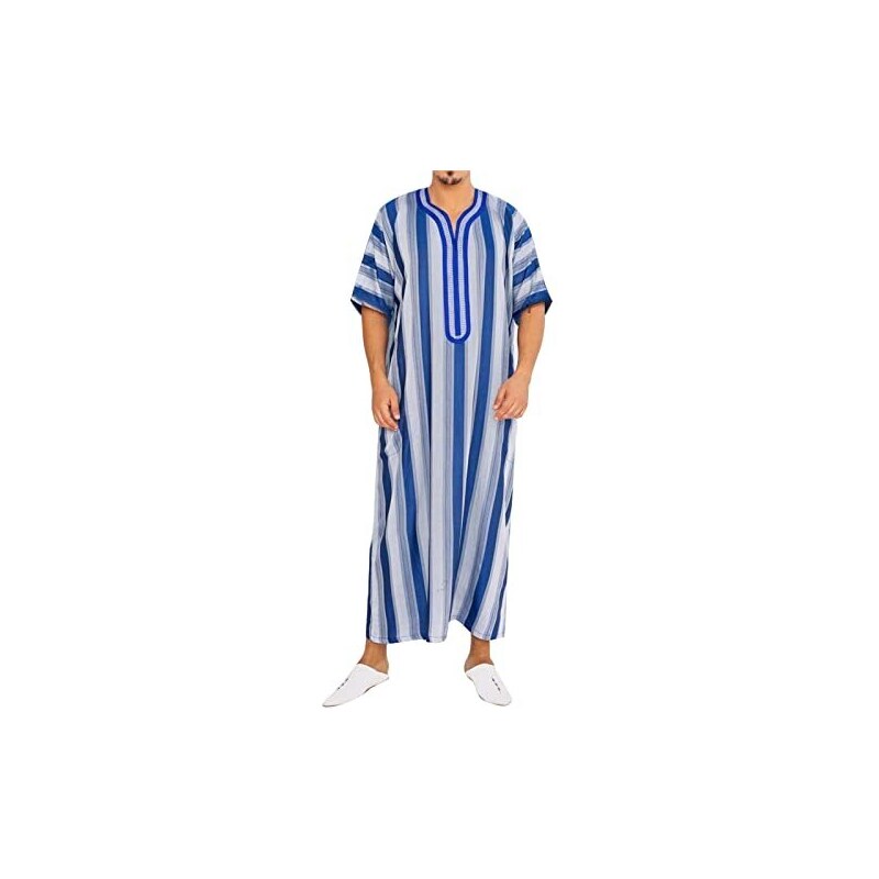 Mens Kaftan - Muslim Dress Thobe Djellaba Kami