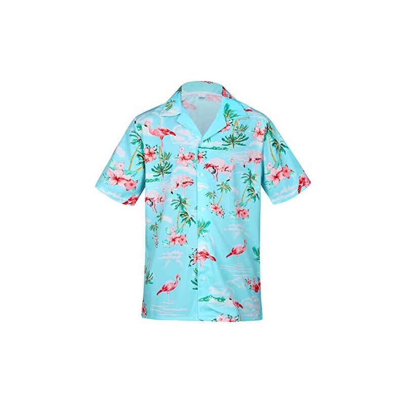 Camicia Hawaiana Da Uomo, Camicia Aloha ISLAND SHORES