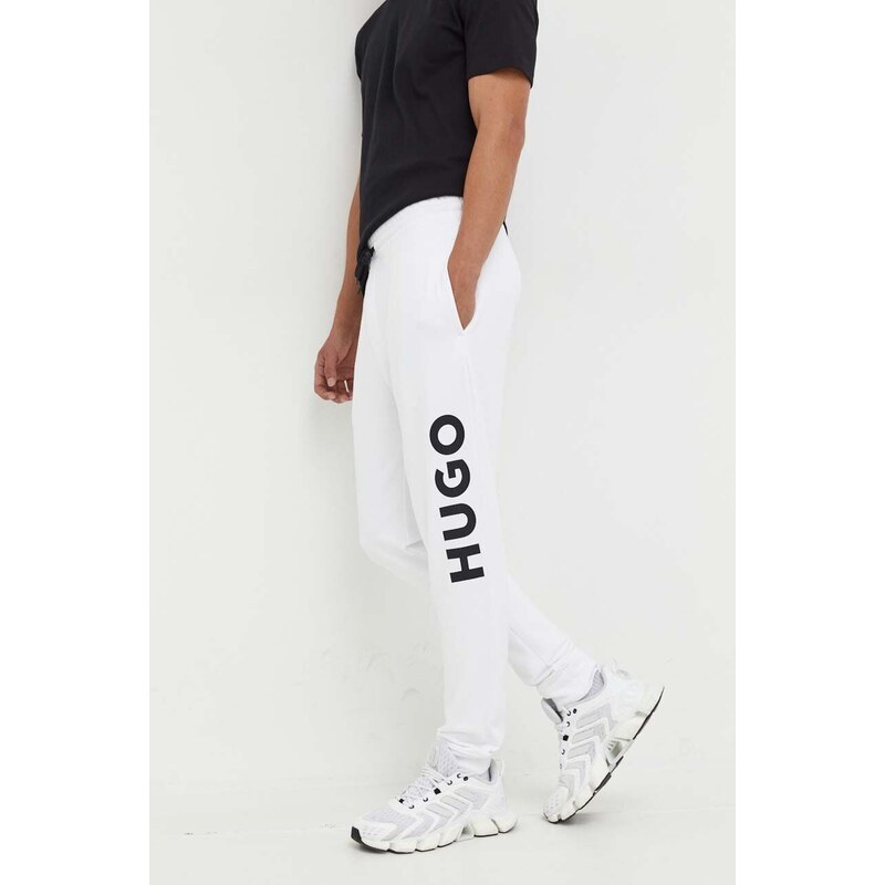 HUGO pantaloni da jogging in cotone