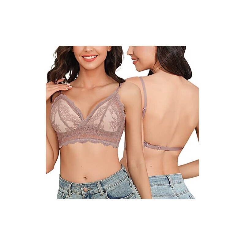 Daikascbny Reggiseno Senza Ferretto Estate 2023 Sexy Hot Spalline Elegant Classico Morbida Scollo A V Profondo Taglie Forti Allenamento Confortevole Alla Moda Senza Ferretto Lingerie Sexy Hot 118738731