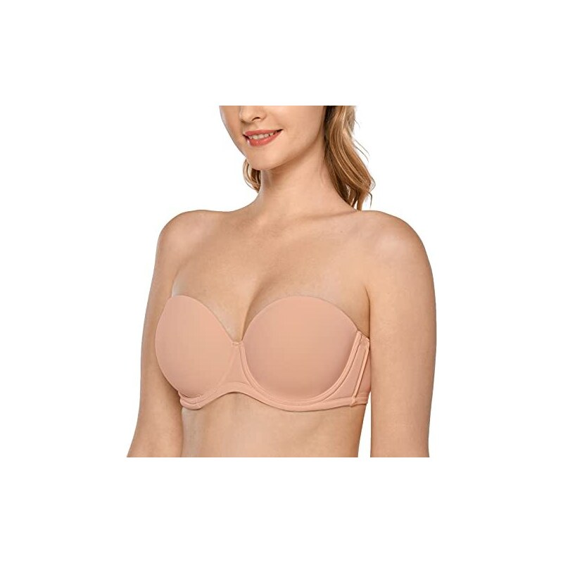 Donna Reggiseno A Fascia Multifunzione Con Ferretto Senza Imbottitura Nero 3f  F4426306 Eeb4 56ae 8fc2 Db2a43d4b0b6