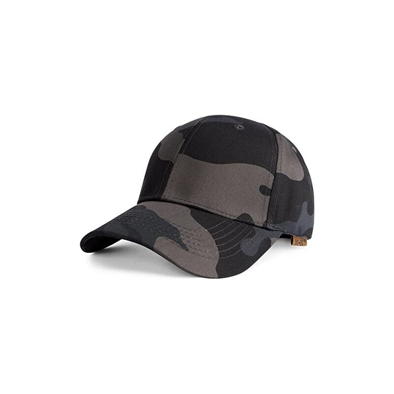 BLURBE Cappellino da Baseball Uomo-Camouflage Berretto da Baseball,Uomo Regolabile da Cappellini Cappello con Visiera Fila Unisex per Adulto