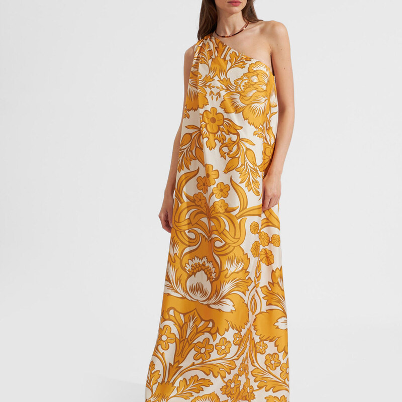 La DoubleJ Dresses gend - Roy Dress Va-Va Gold L 100% Silk