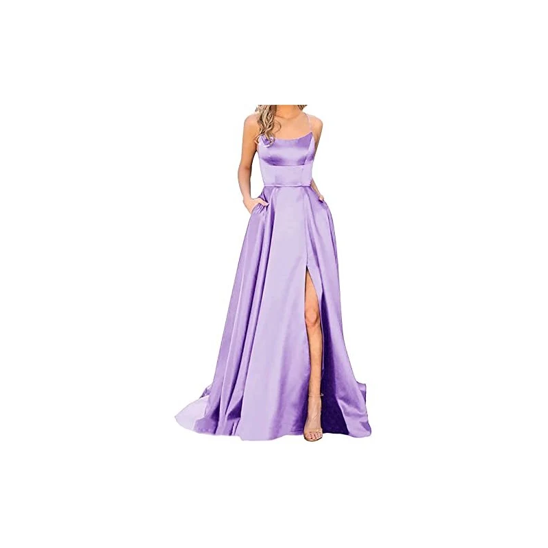 GRACE KARIN Abito Lungo Estivo Senza Spalline Per Donna – Stampa Floreale, Con Tasche, Taglie S-XXL, Per Spiaggia E Vacanze